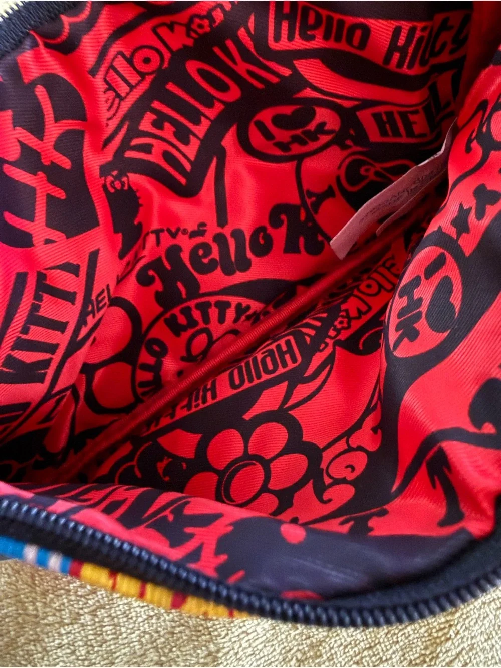 Loungefly x Sanrio Hello Kitty Carnival Zip Pouch Cosmetic Bag